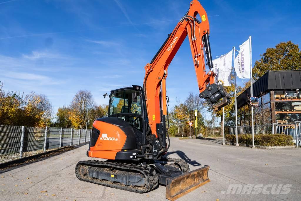 Kubota KX 060-5 Міні-екскаватори < 7т