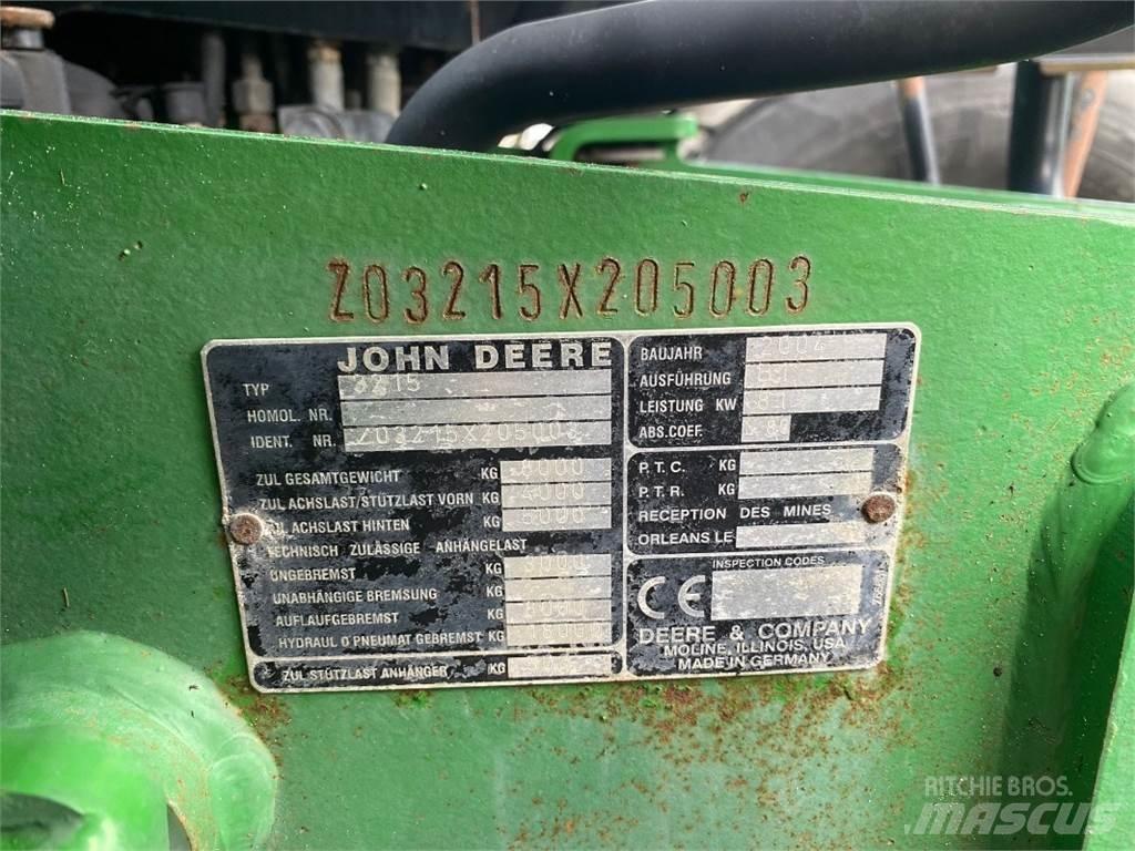 John Deere 3215 Телескопічні навантажувачі