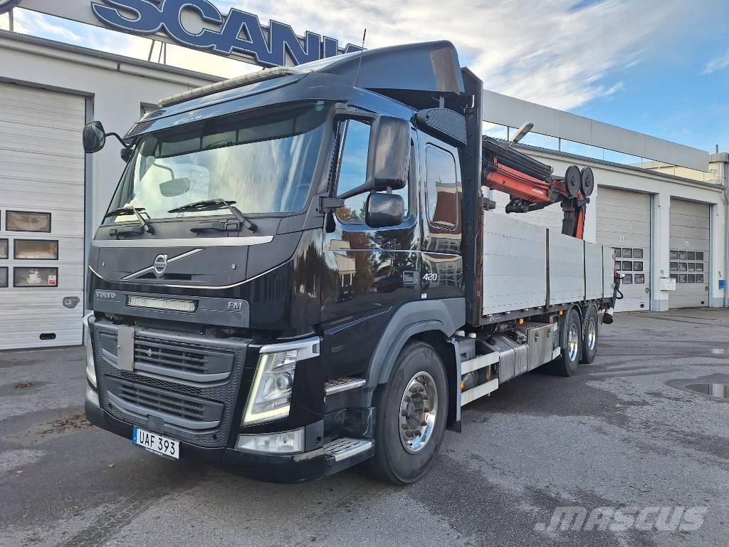 Volvo FM  6x2 Автокрани