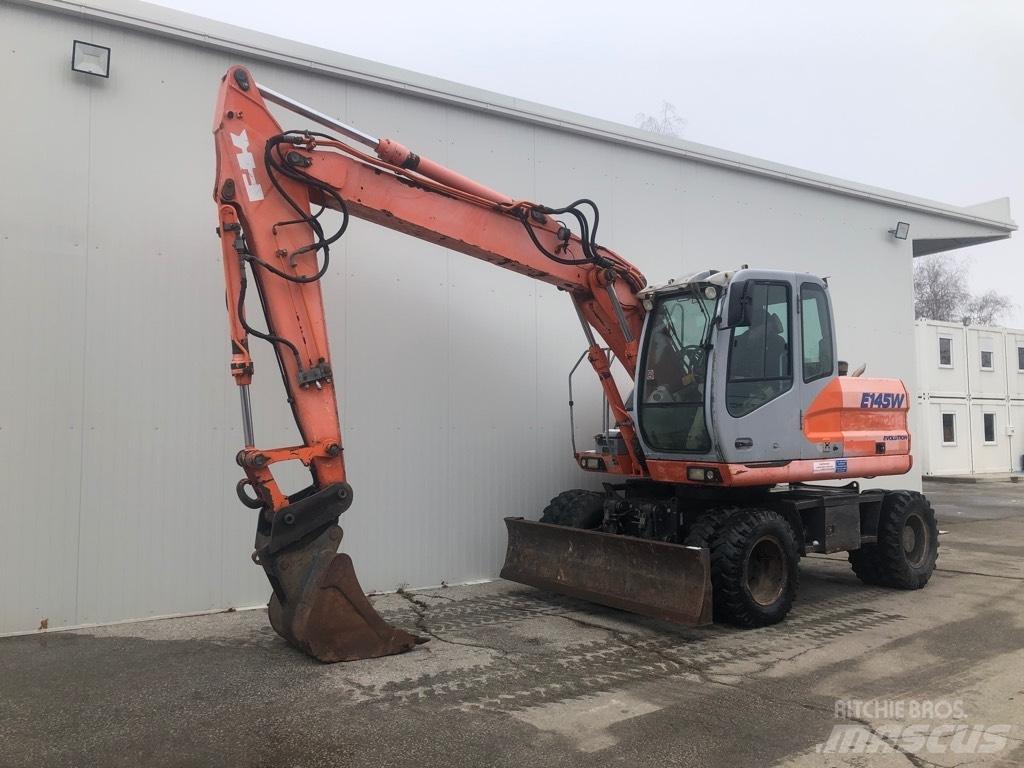 Fiat-Kobelco E 145 W Колісні екскаватори