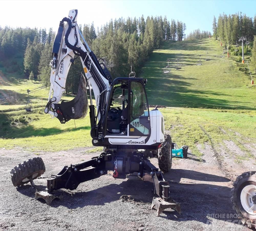 Euromach R755H Екскаватори-амфібії