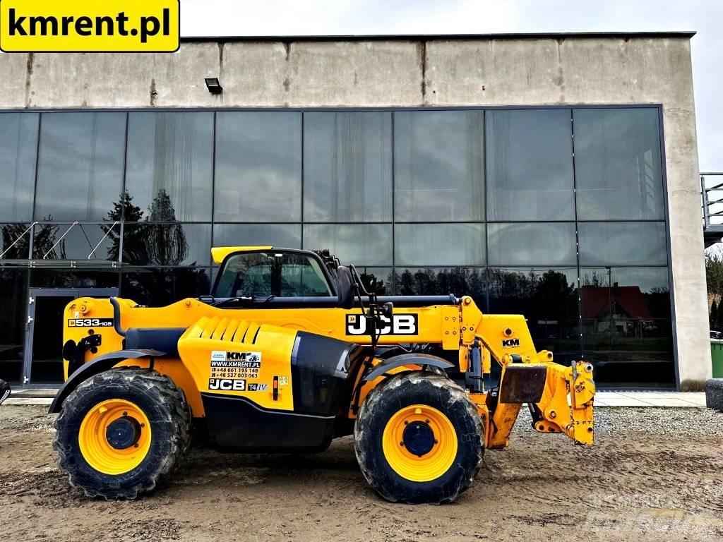 JCB 533-105 Телескопічні навантажувачі