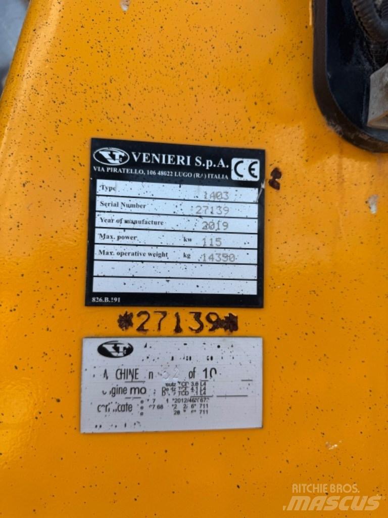 Venieri 11.63B Фронтальні навантажувачі