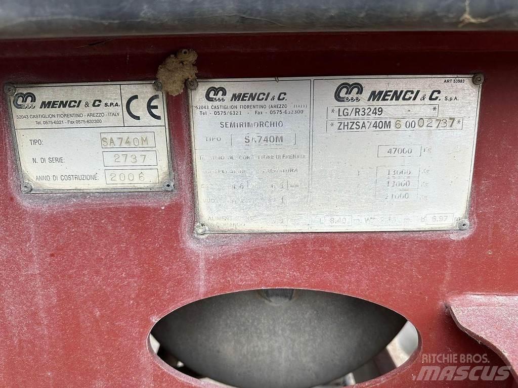 Menci SA 740 Напівпричепи-самоскиди