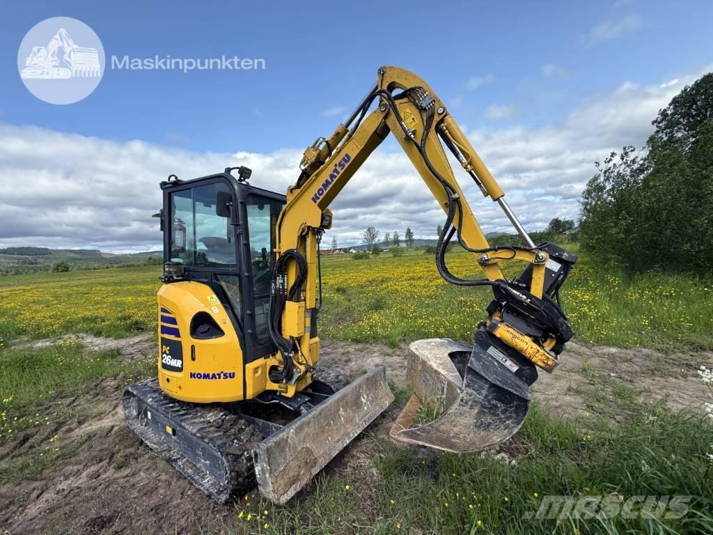 Komatsu PC 26 MR Міні-екскаватори < 7т