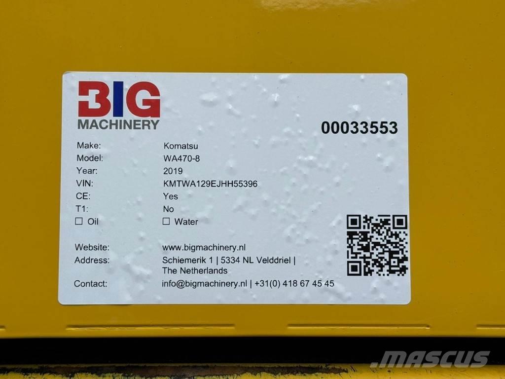 Komatsu WA470-8 Фронтальні навантажувачі