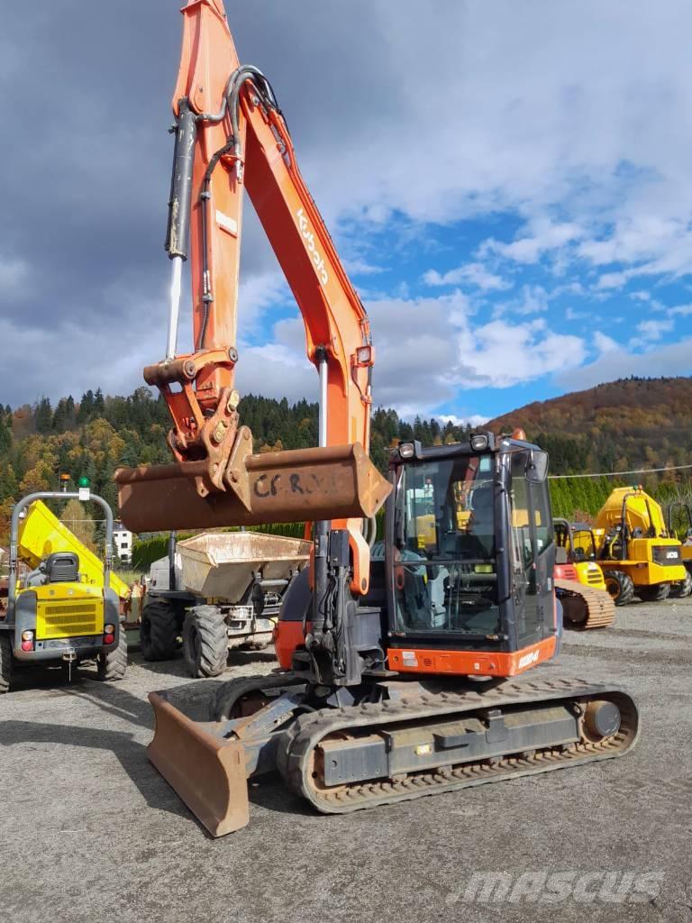 Kubota KX080 Середні екскаватори 7т. - 12т.