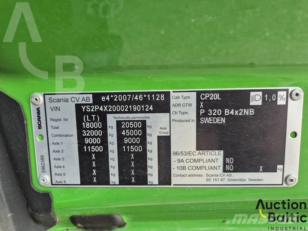Scania P 320 Вантажівки-платформи/бокове розвантаження