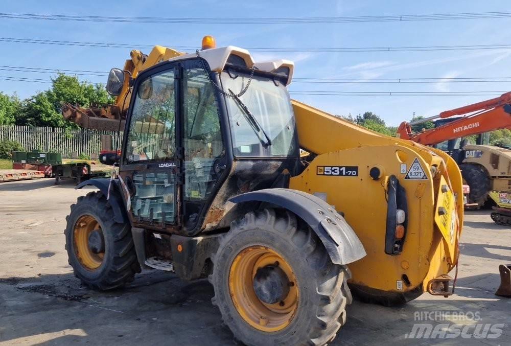 JCB 531-70 Телескопічні навантажувачі