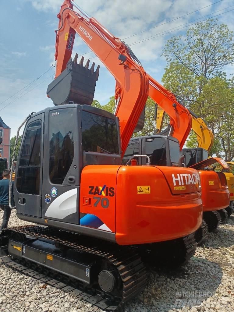 Hitachi ZX 70 Міні-екскаватори < 7т