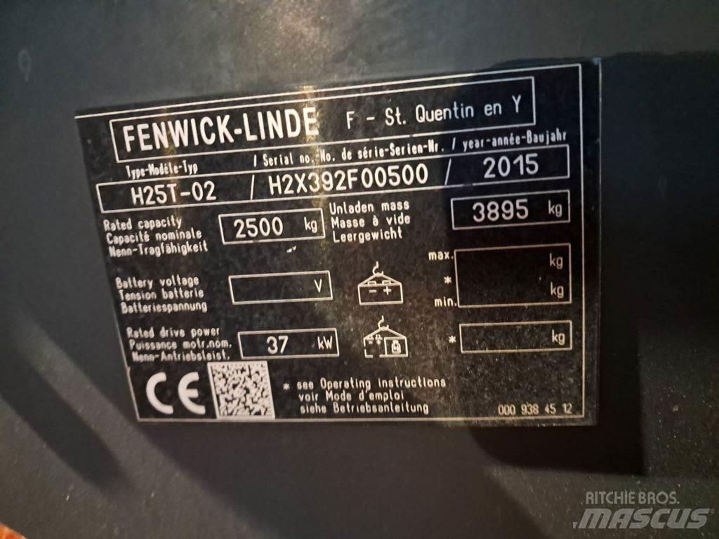 Linde H25T-02 Газові навантажувачі
