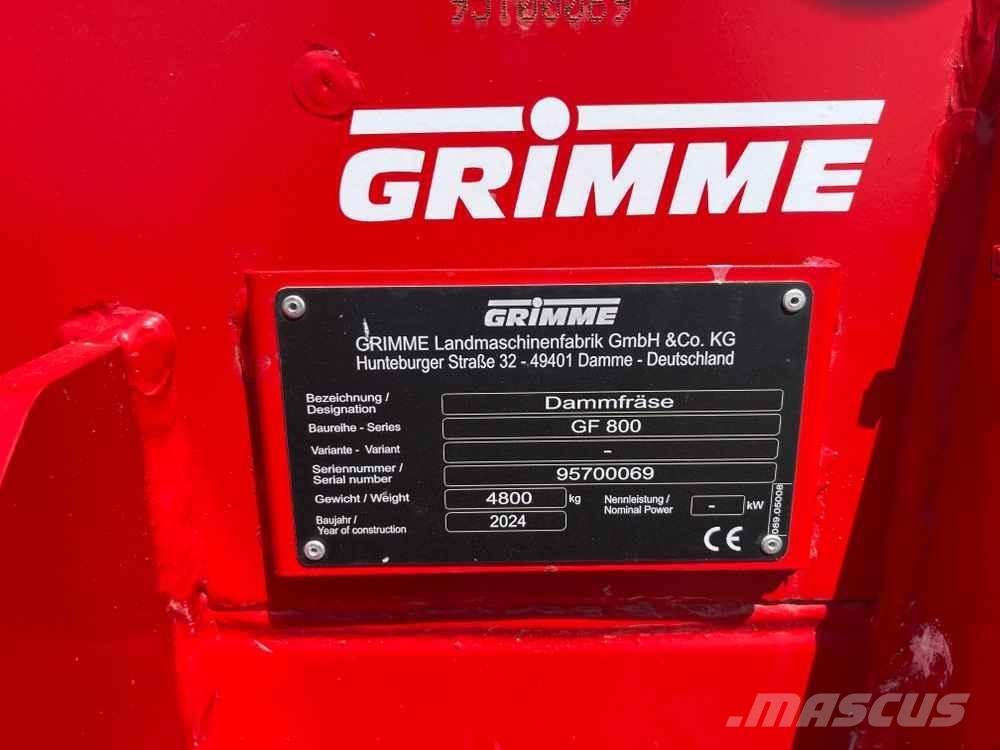 Grimme GF 800 Машини для збирання та переробки картоплі - Інші