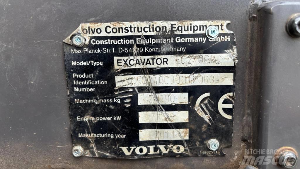 Volvo EC 240 C L Гусеничні екскаватори