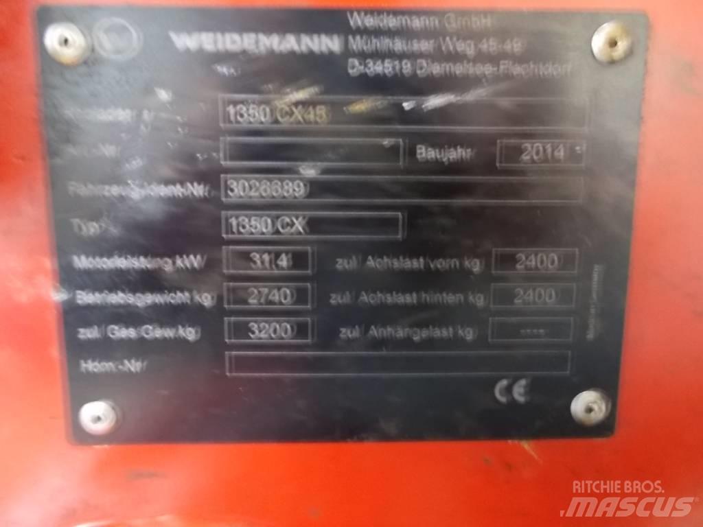 Weidemann 1350CX45 Малі навантажувачі