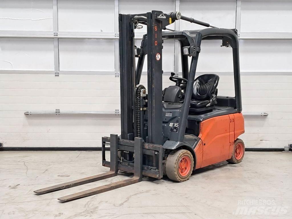 Linde E16P-01 Електронавантажувачі