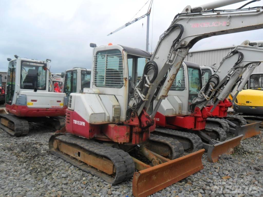 Takeuchi TB153FR Міні-екскаватори < 7т