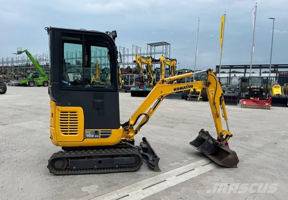 Komatsu PC 16 R-3HS Гусеничні екскаватори