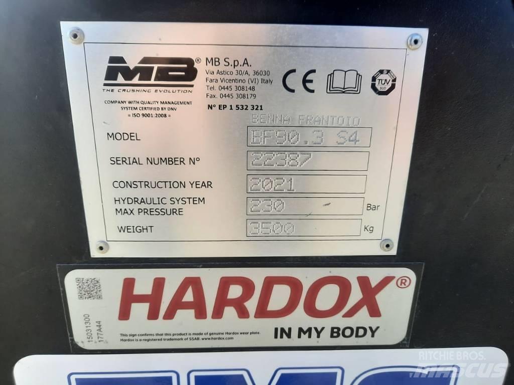 MB Crusher BF 90.3 Дробильні ковші