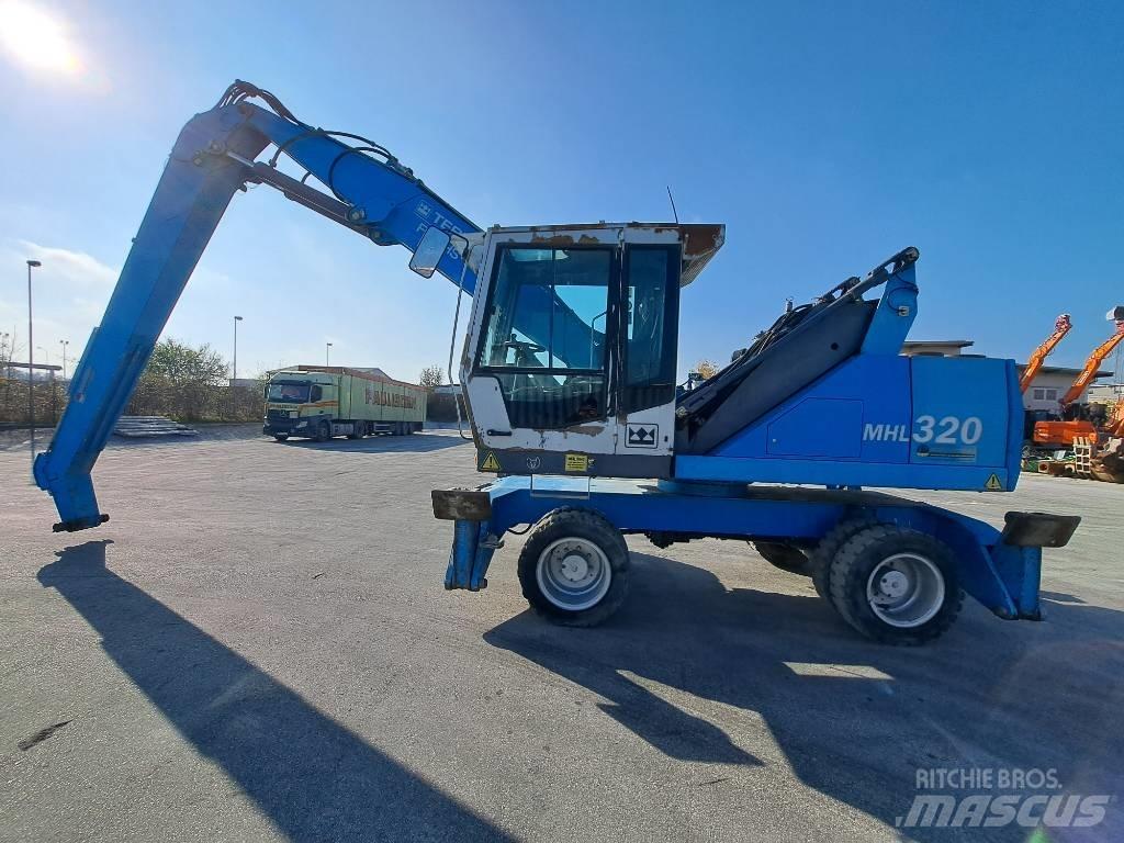 Fuchs MHL 320D Перевантажувачі металобрухту/промислові навантажувачі