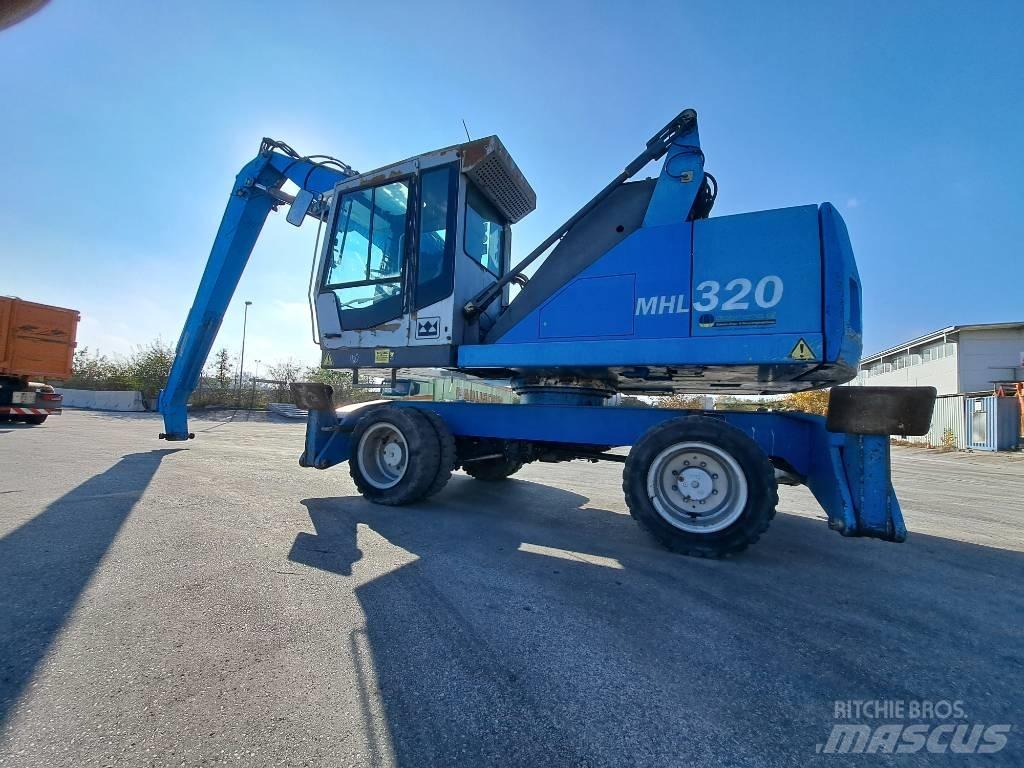 Fuchs MHL 320D Перевантажувачі металобрухту/промислові навантажувачі
