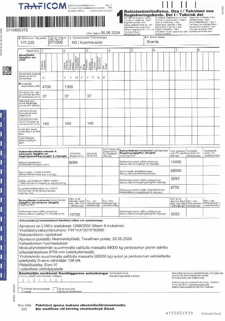 Scania R 490 Фургони