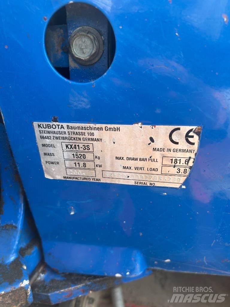 Kubota KX 41-3 S Міні-екскаватори < 7т
