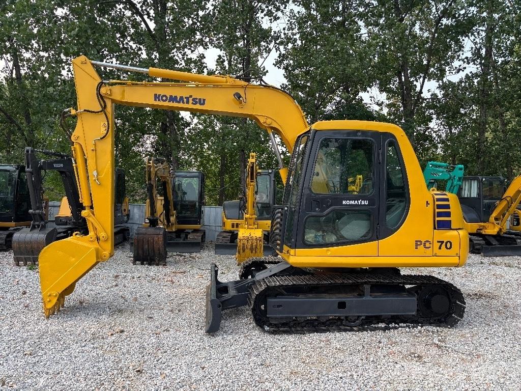 Komatsu PC 70 Міні-екскаватори < 7т