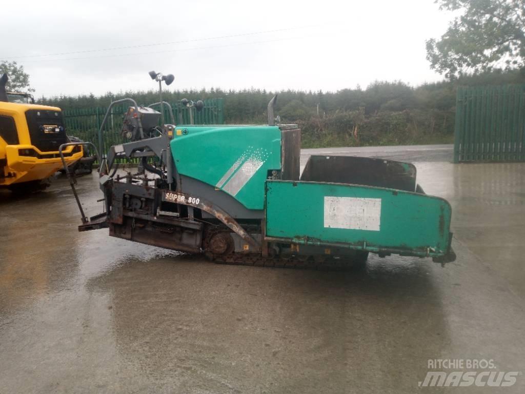 Vögele S800 Асфальтовкладачі