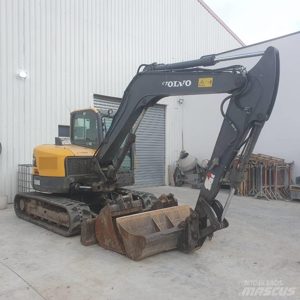 Volvo ECR 88 D Середні екскаватори 7т. - 12т.
