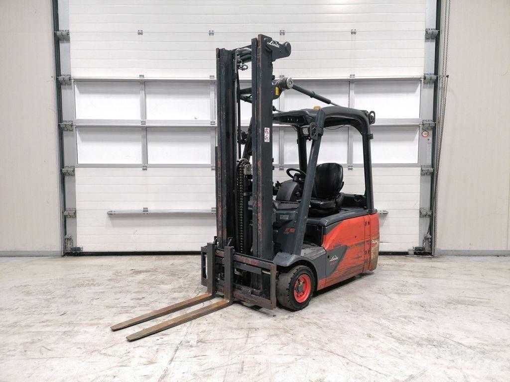 Linde E16L-02 Електронавантажувачі