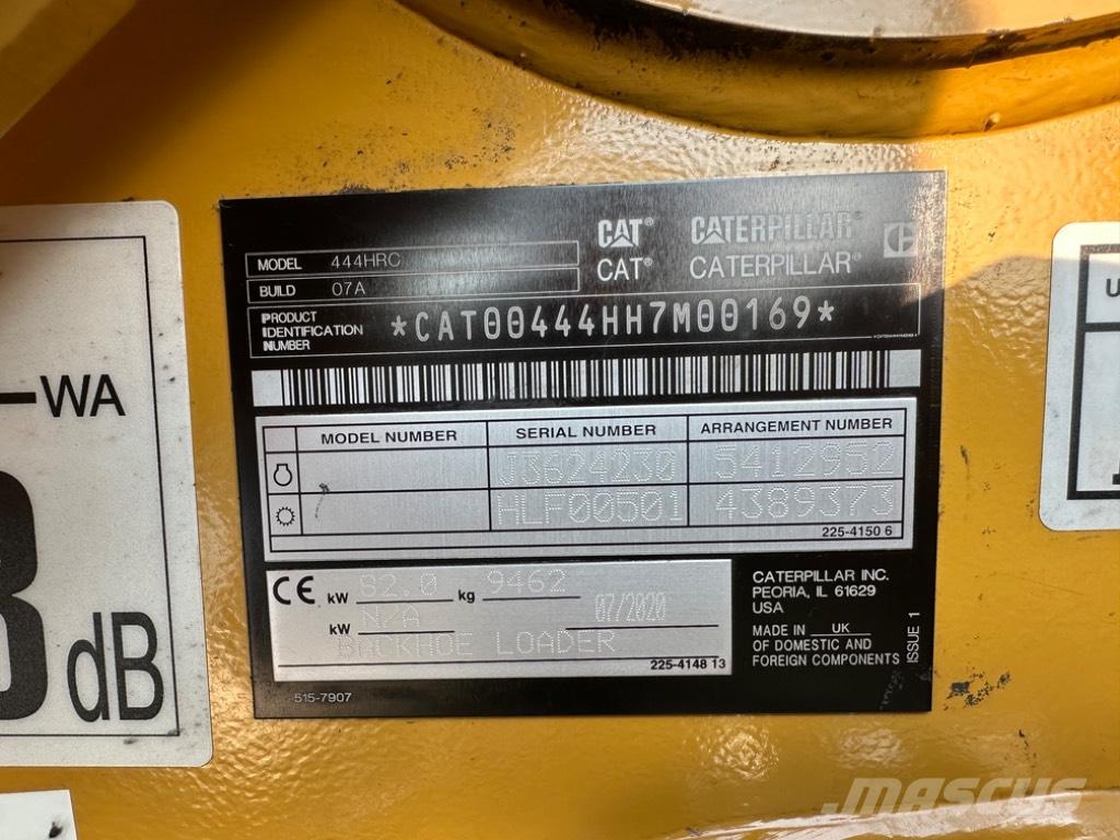 CAT 444 Екскаватори-навантажувачі