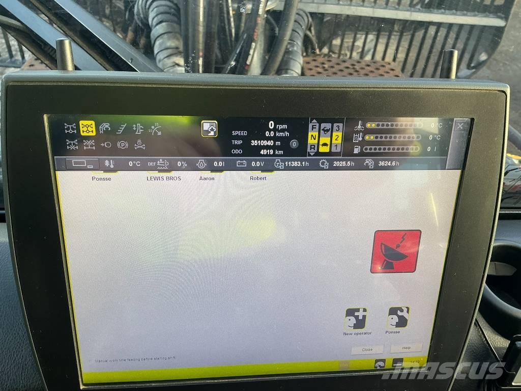 Ponsse Wisent 8W Форвардери