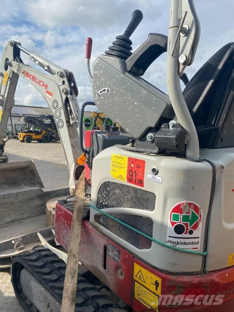 Takeuchi TB 210 R Міні-екскаватори < 7т