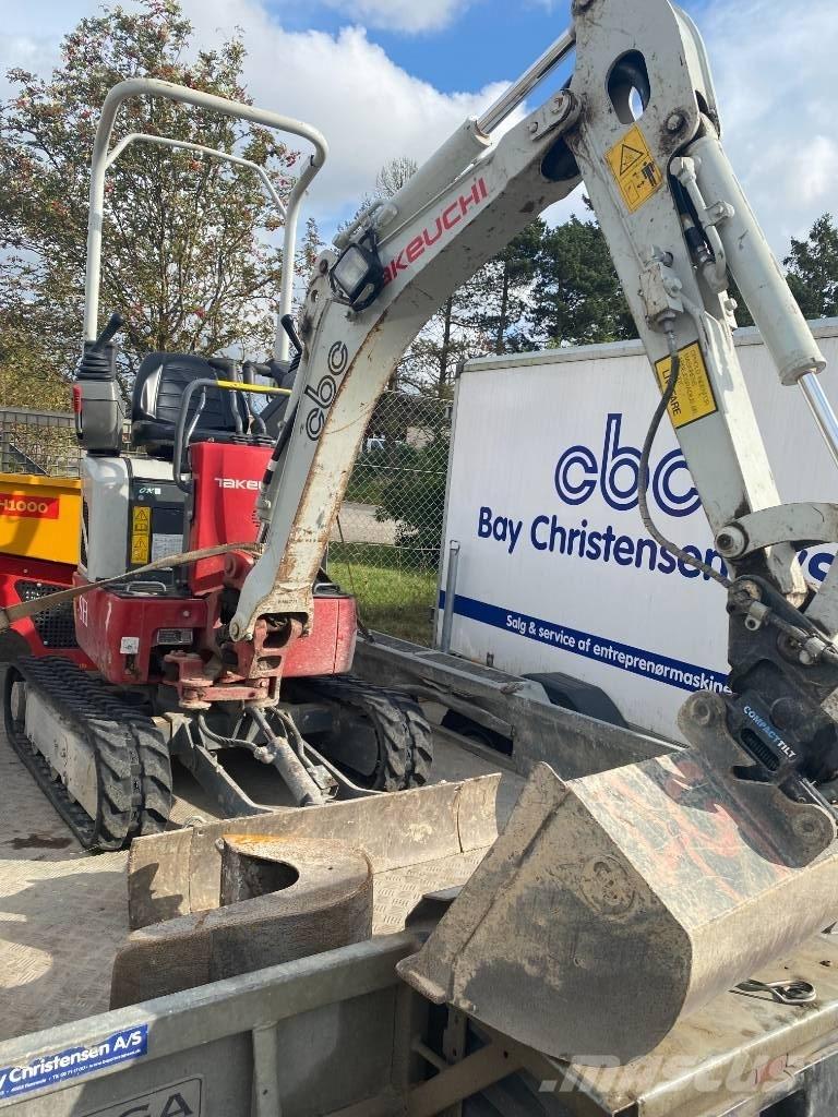 Takeuchi TB 210 R Міні-екскаватори < 7т