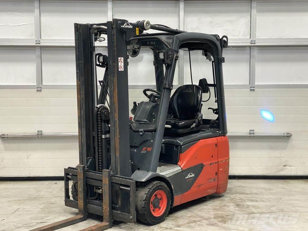 Linde E16C-02 Електронавантажувачі
