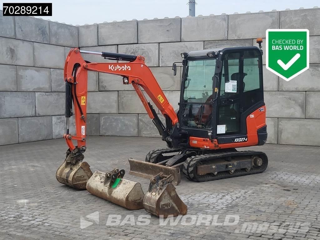 Kubota KX027-4 Міні-екскаватори < 7т