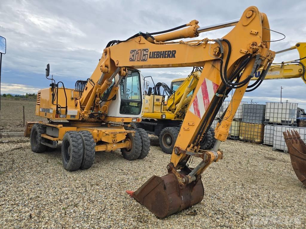 Liebherr A 316 Колісні екскаватори