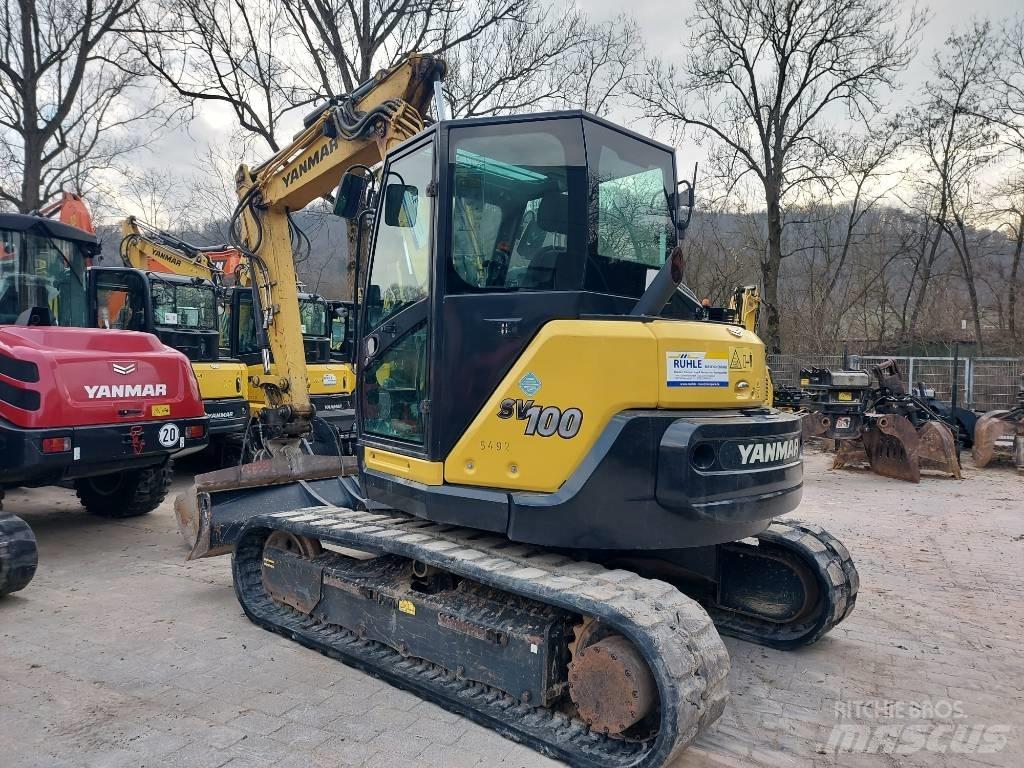 Yanmar SV 100 Середні екскаватори 7т. - 12т.