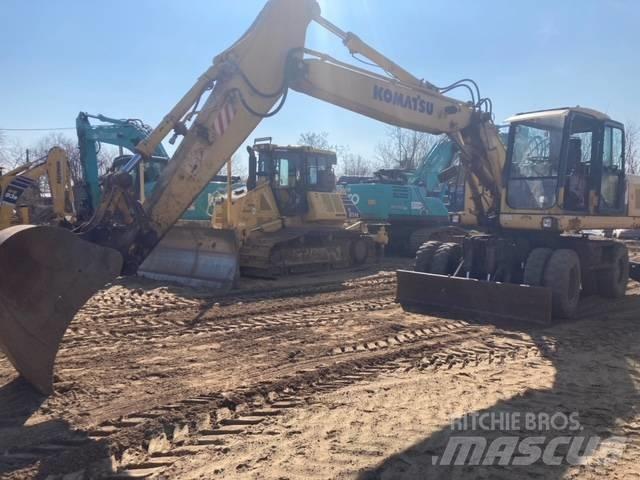 Komatsu PW 180-7K Колісні екскаватори