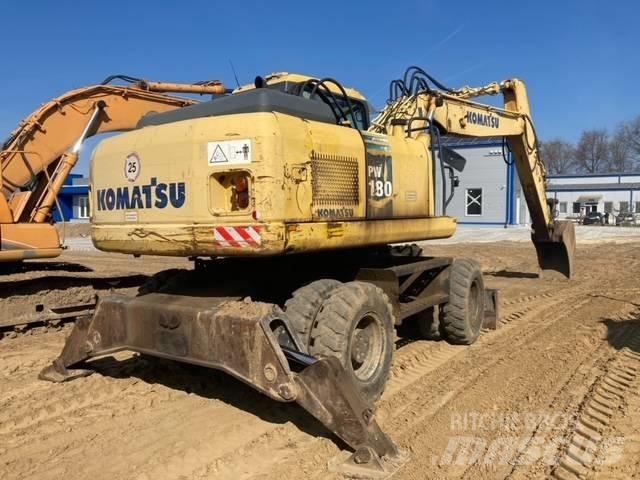 Komatsu PW 180-7K Колісні екскаватори