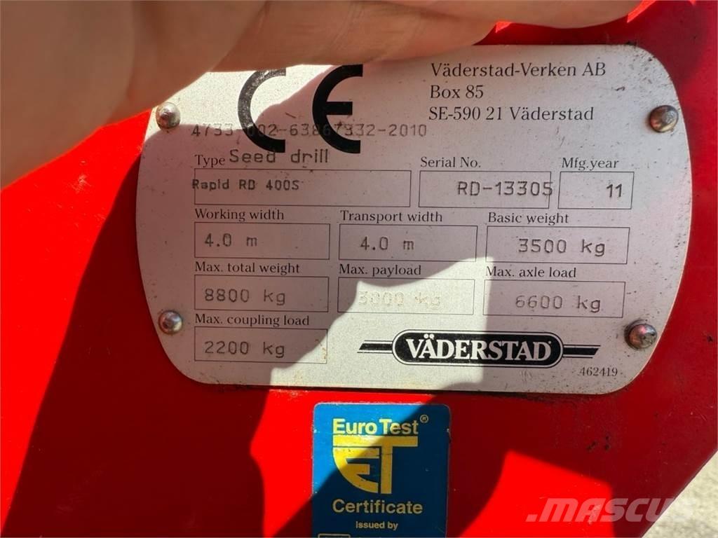 Väderstad RD400S Сівалки