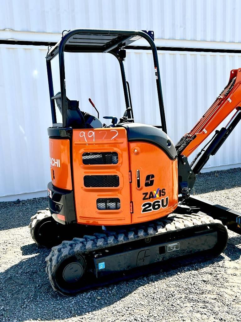 Hitachi ZX26U-5N Міні-екскаватори < 7т