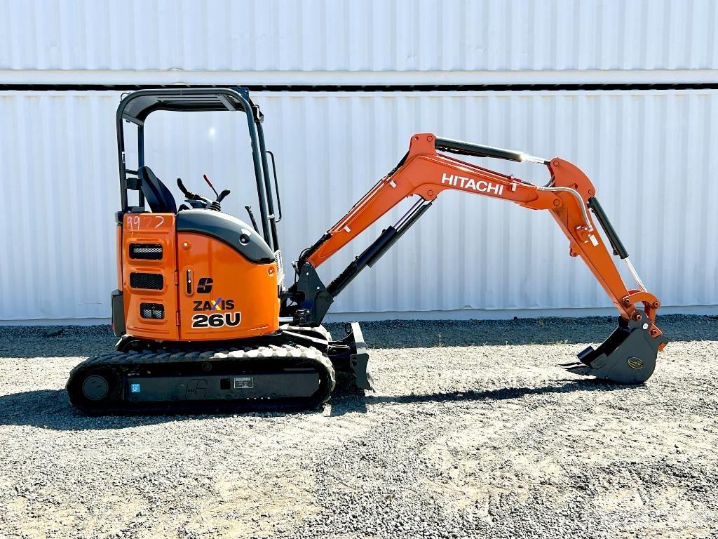Hitachi ZX26U-5N Міні-екскаватори < 7т