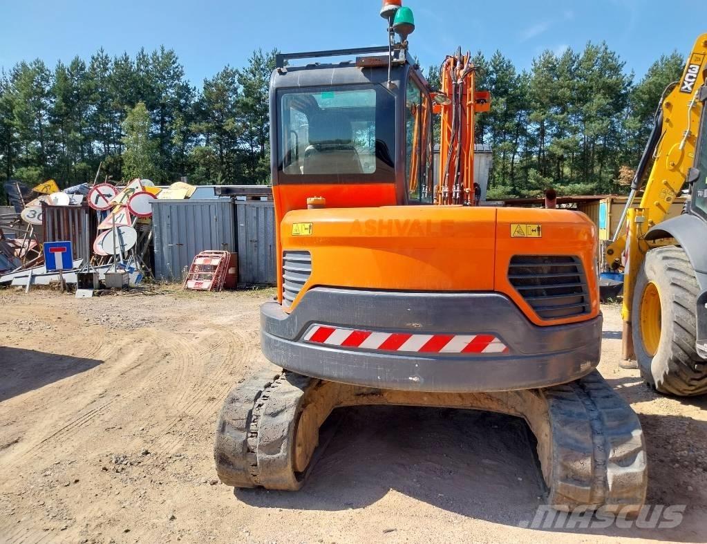 Doosan DX 85 R-3 Середні екскаватори 7т. - 12т.