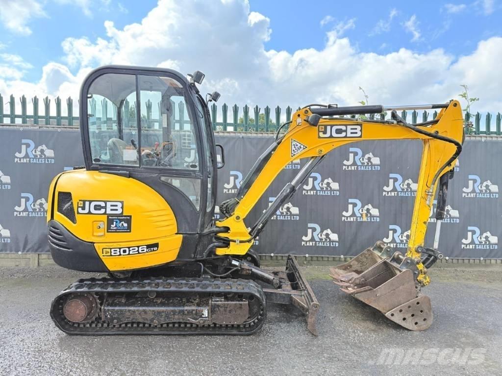 JCB 8026 CTS Міні-екскаватори < 7т