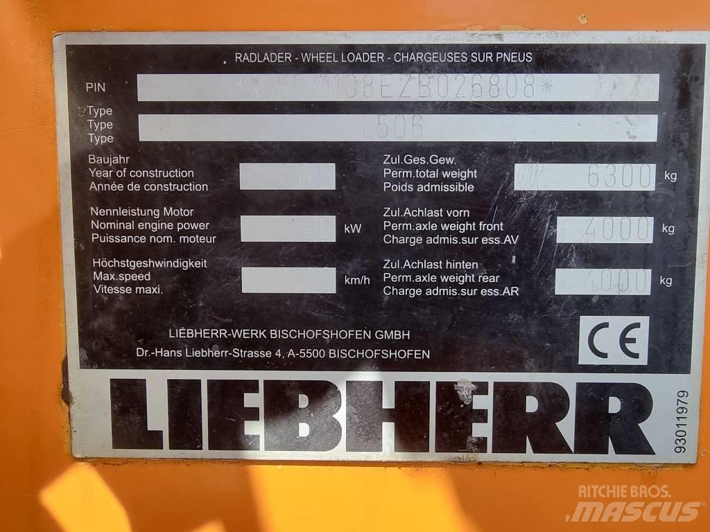 Liebherr L 506 Фронтальні навантажувачі