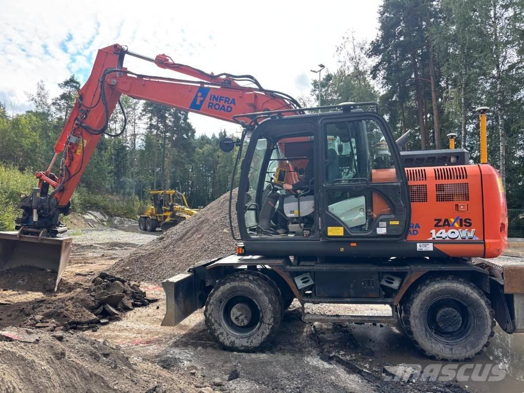 Hitachi ZX 140 W-6 Колісні екскаватори
