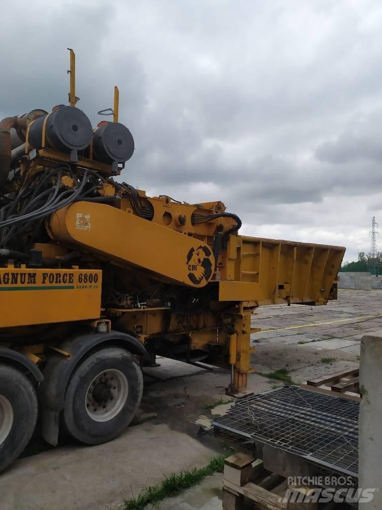 CBI 6800 T Подрібнювачі деревини