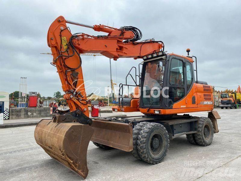 Doosan DX160W Колісні екскаватори