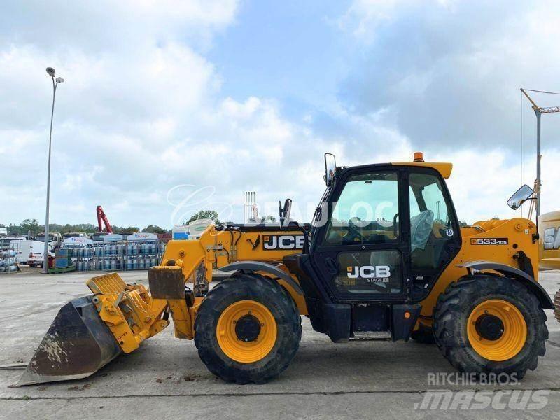 JCB 533-105 Телескопічні навантажувачі